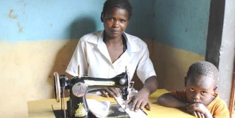 Grace, the Deaf tailor in Uganda